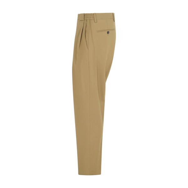 Briglia 1949 - Abito beige Bolgheripo doppiopetto basso in frescolana con