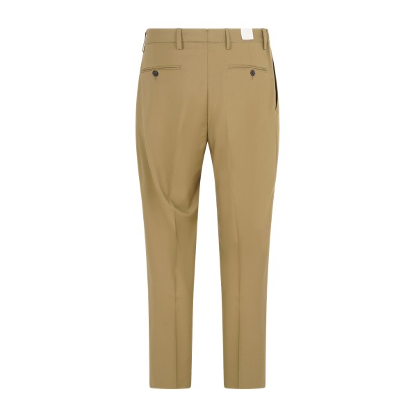 Briglia 1949 - Abito beige Bolgheripo doppiopetto basso in frescolana con