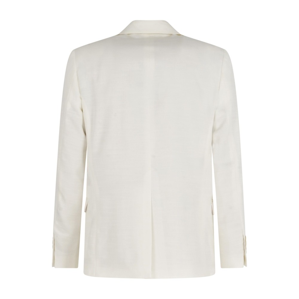 Alessandro Gilles - Abito bianco monopetto vestibilità over fit con pantalone