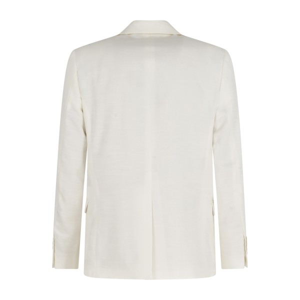 Alessandro Gilles - Abito bianco monopetto vestibilità over fit con pantalone