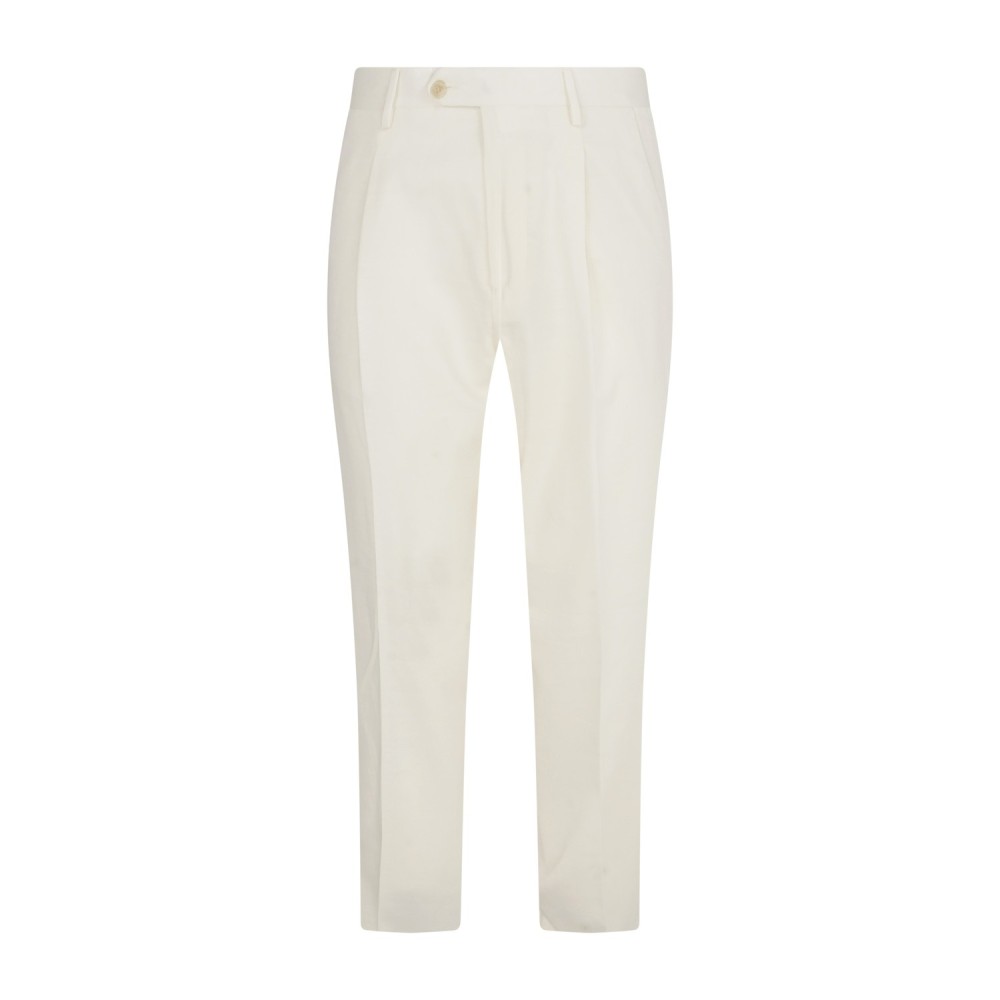 Alessandro Gilles - Abito bianco monopetto vestibilità over fit con pantalone