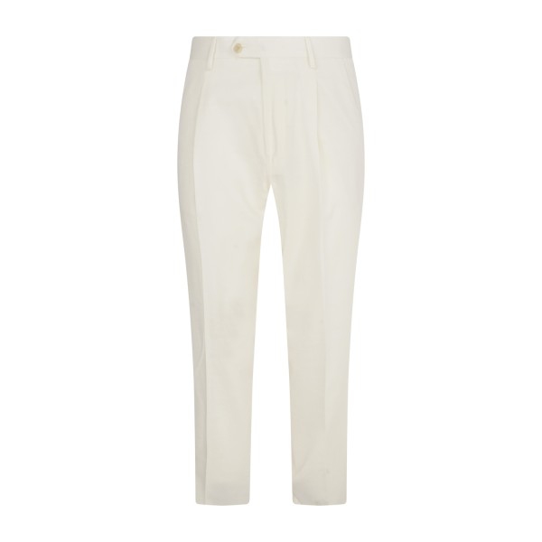 Alessandro Gilles - Abito bianco monopetto vestibilità over fit con pantalone