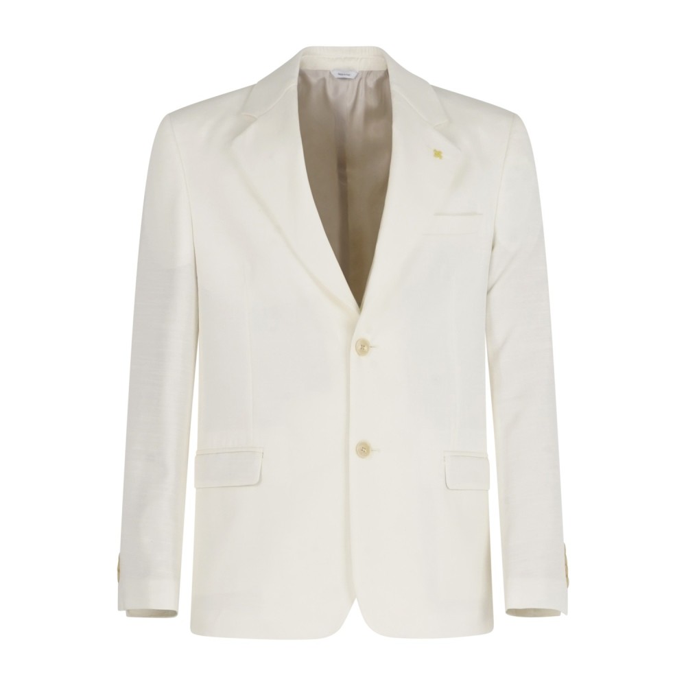 Alessandro Gilles - Abito bianco monopetto vestibilità over fit con pantalone