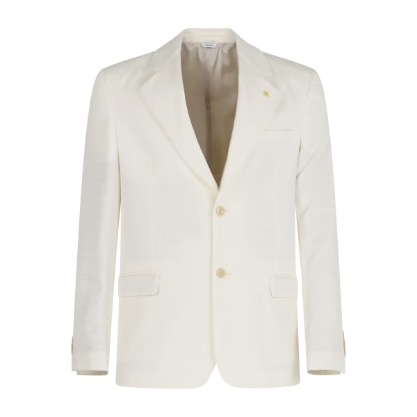 Alessandro Gilles - Abito bianco monopetto vestibilità over fit con pantalone