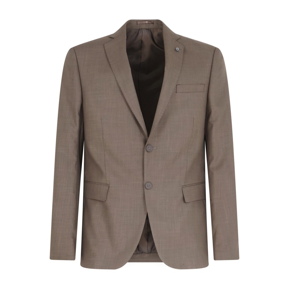 Barbati - Abito marrone Jhon monopetto per uomo | ab-jhon-d7 126951 4893 moro