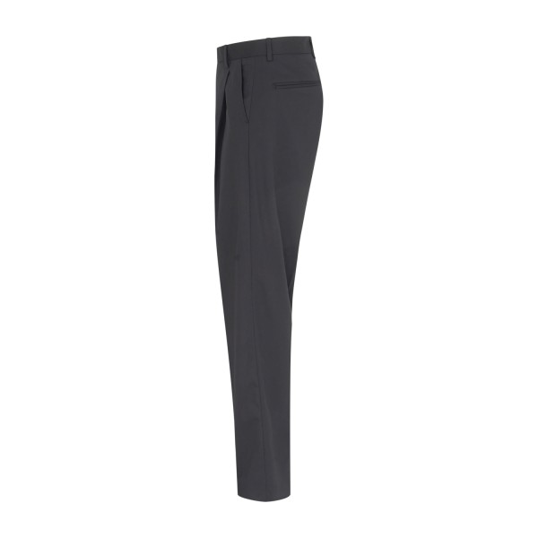 Marsem - Abito nero doppiopetto con pantalone palazzo per uomo | ab99s56ss26