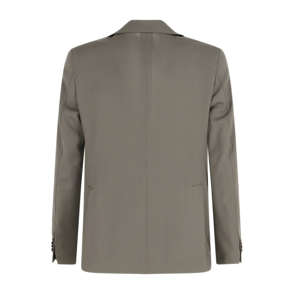 L.B.M. 1911 - Abito verde monopetto in frescolana per uomo | m2683+8471