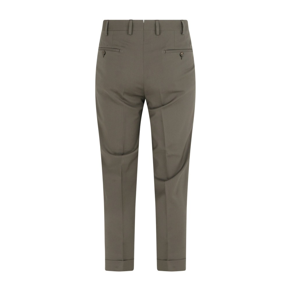 L.B.M. 1911 - Abito verde monopetto in frescolana per uomo | m2683+8471