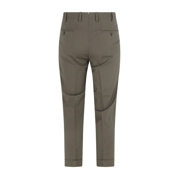 L.B.M. 1911 - Abito verde monopetto in frescolana per uomo | m2683+8471