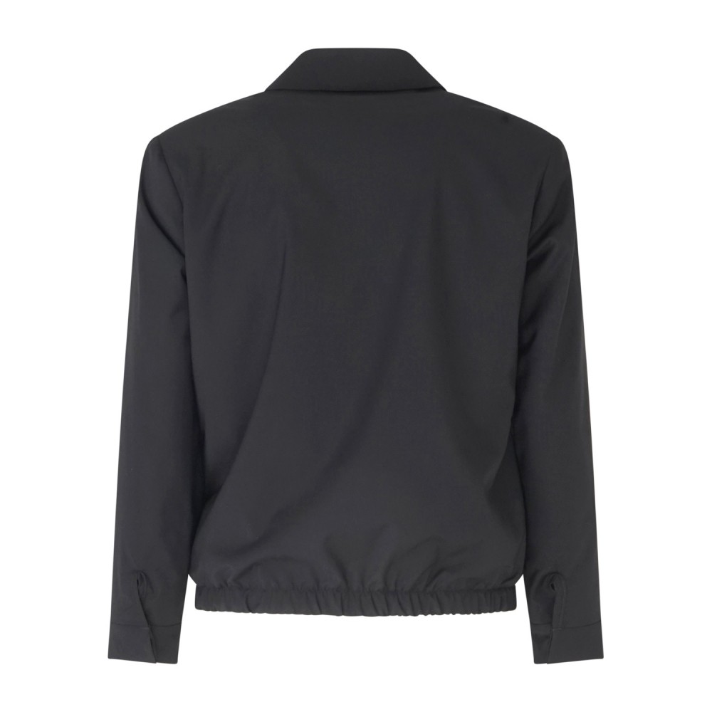 Daniele Alessandrini - Giacca nera monopetto relaxed fit per uomo |