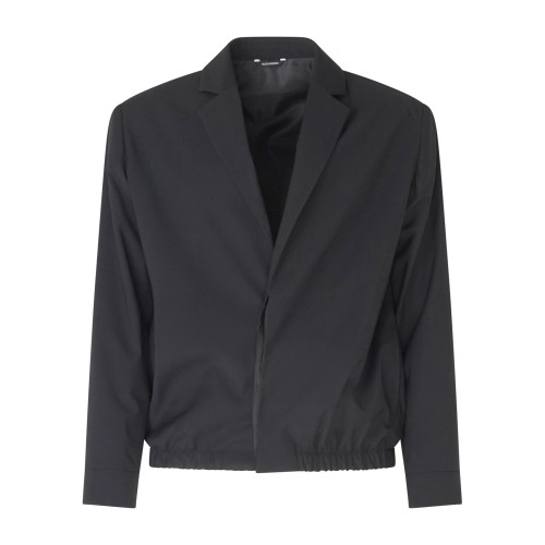 Daniele Alessandrini - Giacca nera monopetto relaxed fit per uomo |