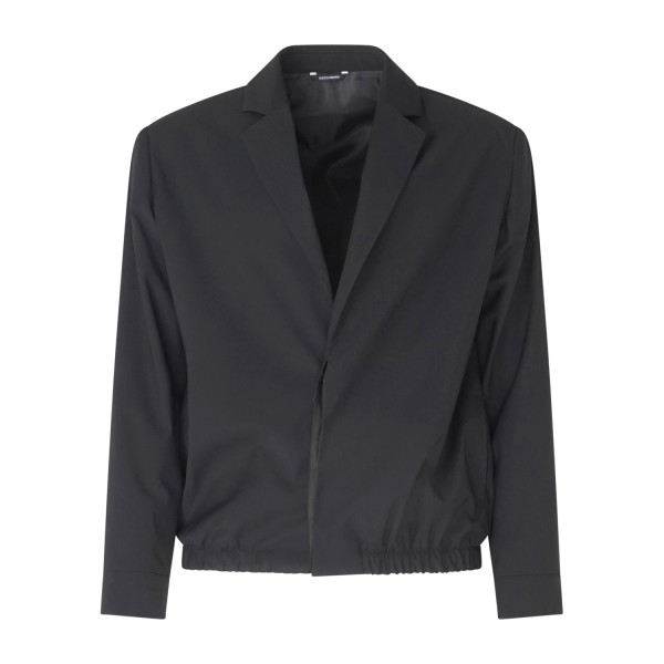 Daniele Alessandrini - Giacca nera monopetto relaxed fit per uomo |