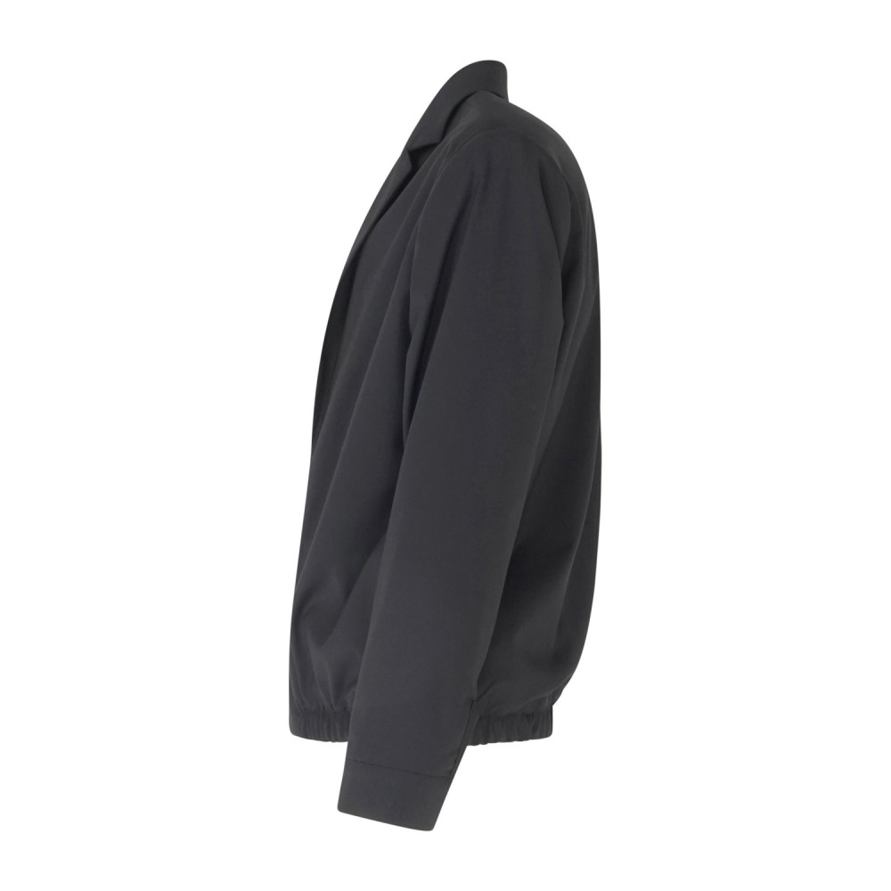 Daniele Alessandrini - Giacca nera monopetto relaxed fit per uomo |