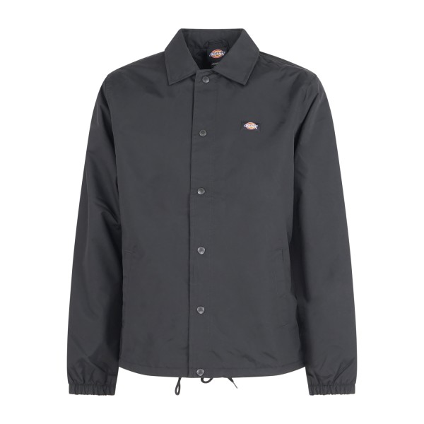 Dickies - Giubbotto nero coach con patch logo per uomo | dk0a4xewblk1 black