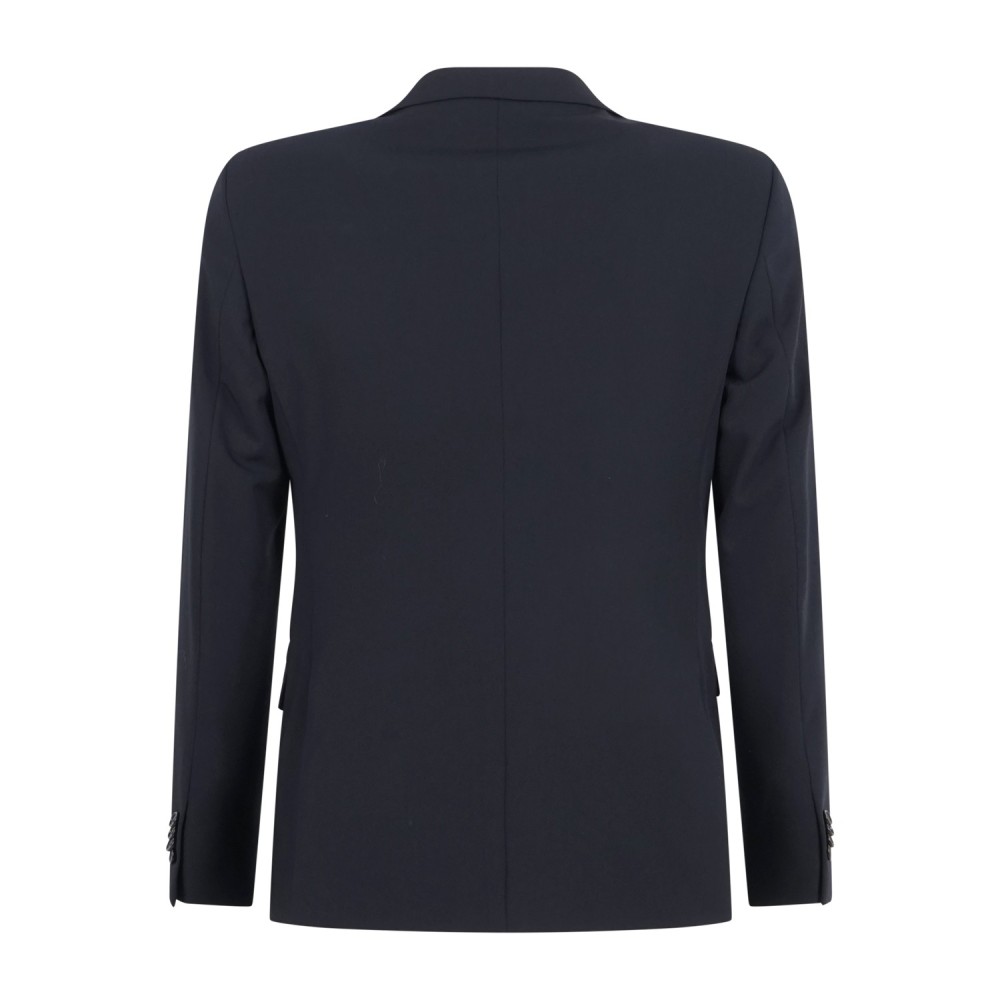 Havana & Co - Abito blu doppiopetto con rever a lancia per uomo | h5380 t6022