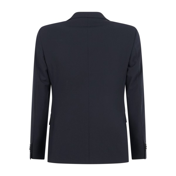 Havana & Co - Abito blu doppiopetto con rever a lancia per uomo | h5380 t6022