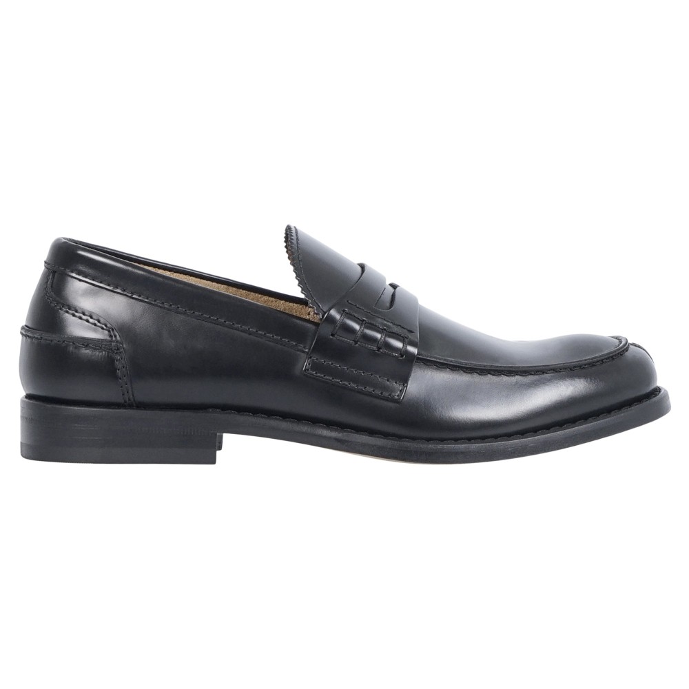 Rossi - Mocassino nero in pelle con passante per uomo | 5940ab chelsea nero