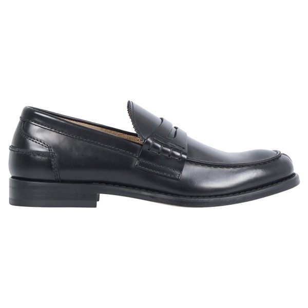 Rossi - Mocassino nero in pelle con passante per uomo | 5940ab chelsea nero