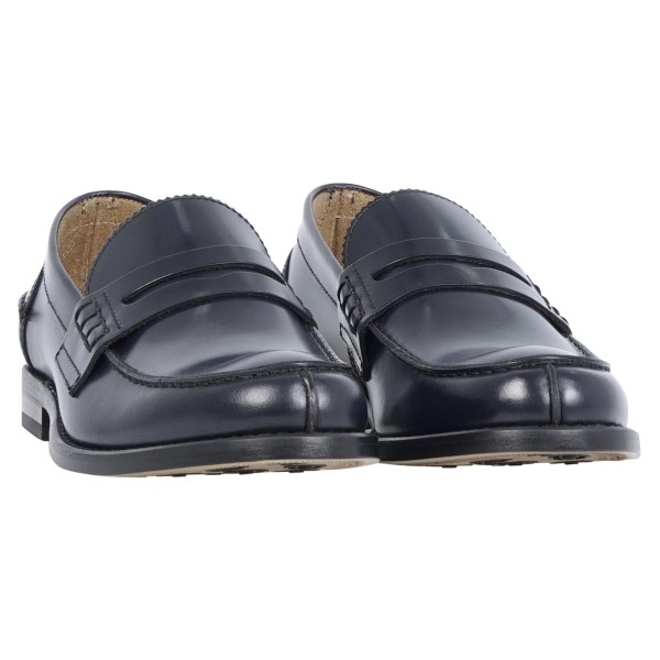 Rossi - Mocassino blu in pelle con passante per uomo | 5940ab chelsea blu