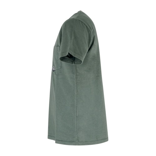 Roy Roger's - T-shirt verde manica corta con taschino sul petto per uomo | 2