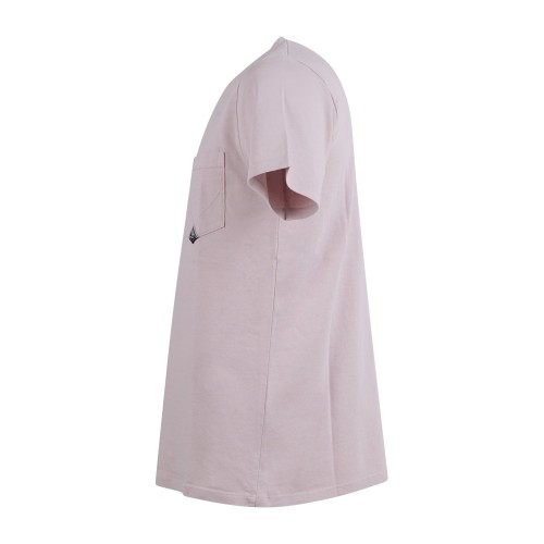 Roy Roger's - T-shirt rosa manica corta con taschino sul petto per uomo | 2