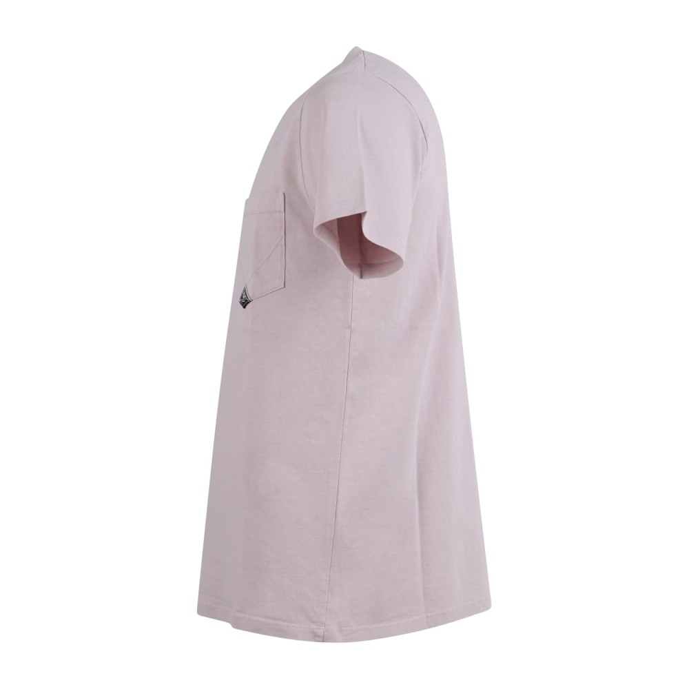 Roy Roger's - T-shirt rosa manica corta con taschino sul petto per uomo |