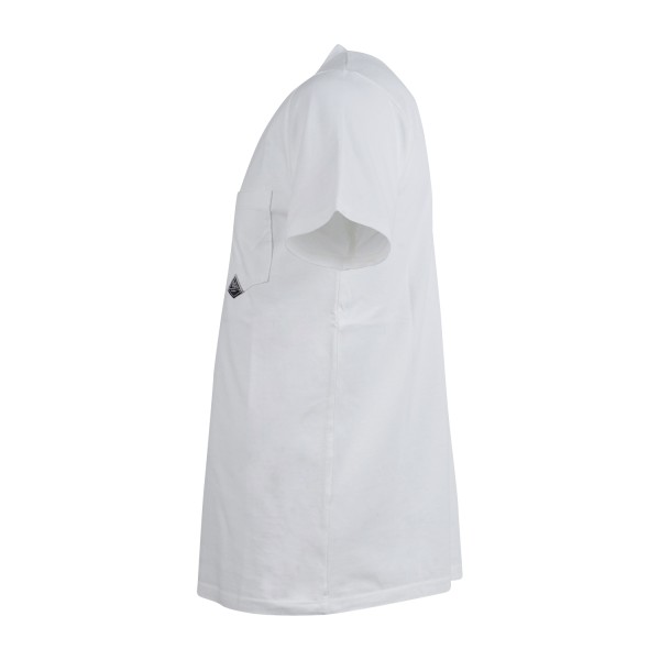 Roy Roger's - T-shirt bianca manica corta con taschino sul petto per uomo |