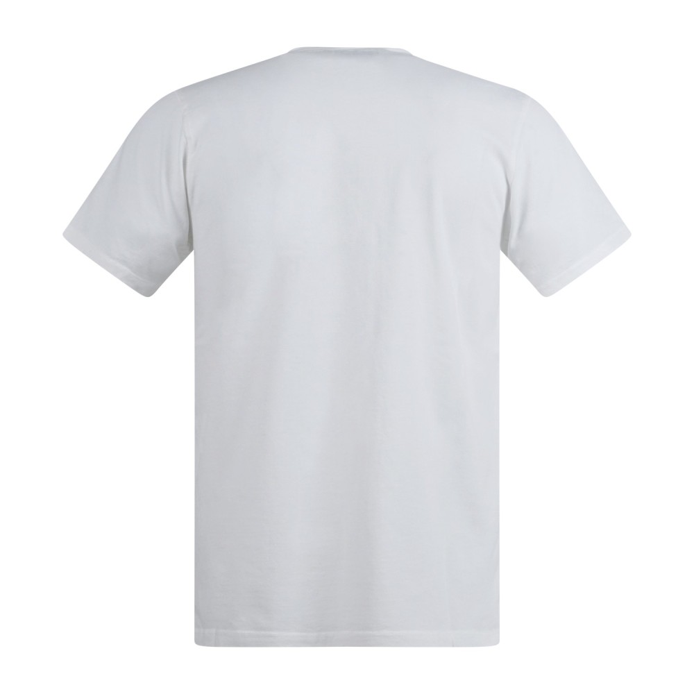 Roy Roger's - T-shirt bianca manica corta con taschino sul petto per uomo |