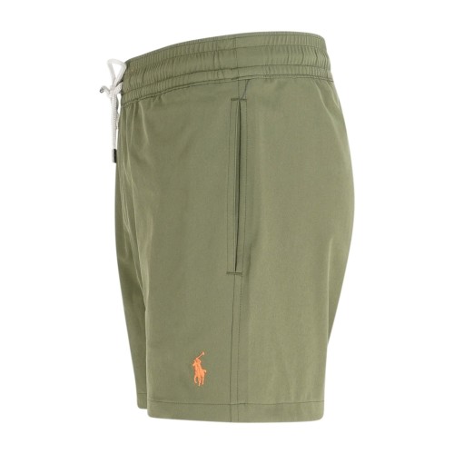 Polo Ralph Lauren - Bermuda mare verde Traveler Classic con logo ricamato per 2