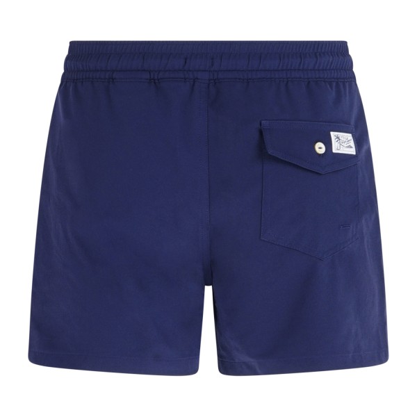 Polo Ralph Lauren - Bermuda mare blu Traveler Classic con logo ricamato per