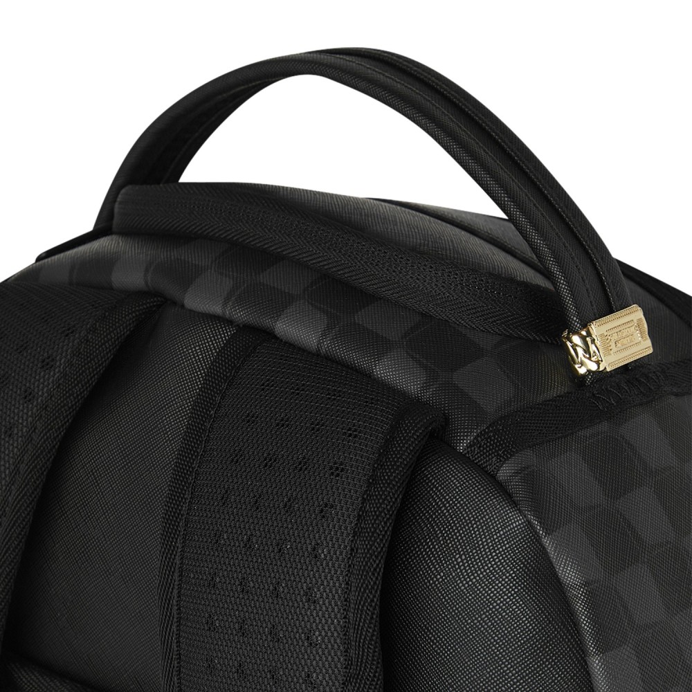 Sprayground - Zaino nero fantasia check all over per uomo | 910b8663nsz nero