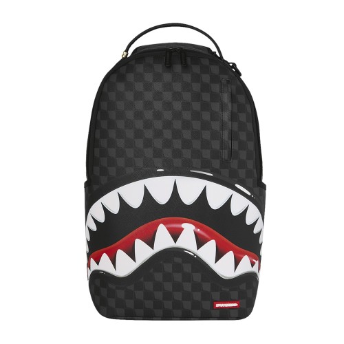 Sprayground - Zaino nero fantasia check all over per uomo | 910b8663nsz nero