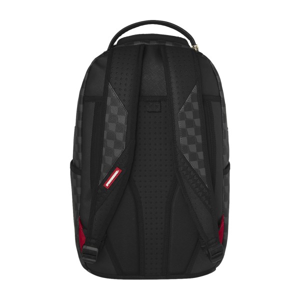 Sprayground - Zaino nero fantasia check all over per uomo | 910b8663nsz nero