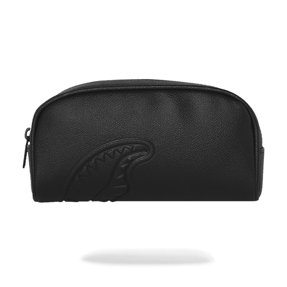 Sprayground - Astuccio nero con patch logo in metallo per uomo | 910b9047nsz