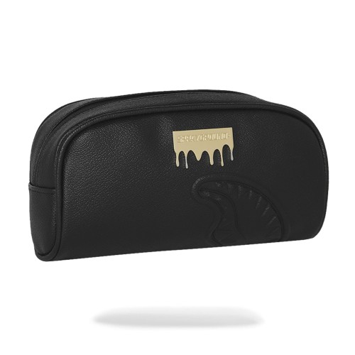 Sprayground - Astuccio nero con patch logo in metallo per uomo | 910b9047nsz 2