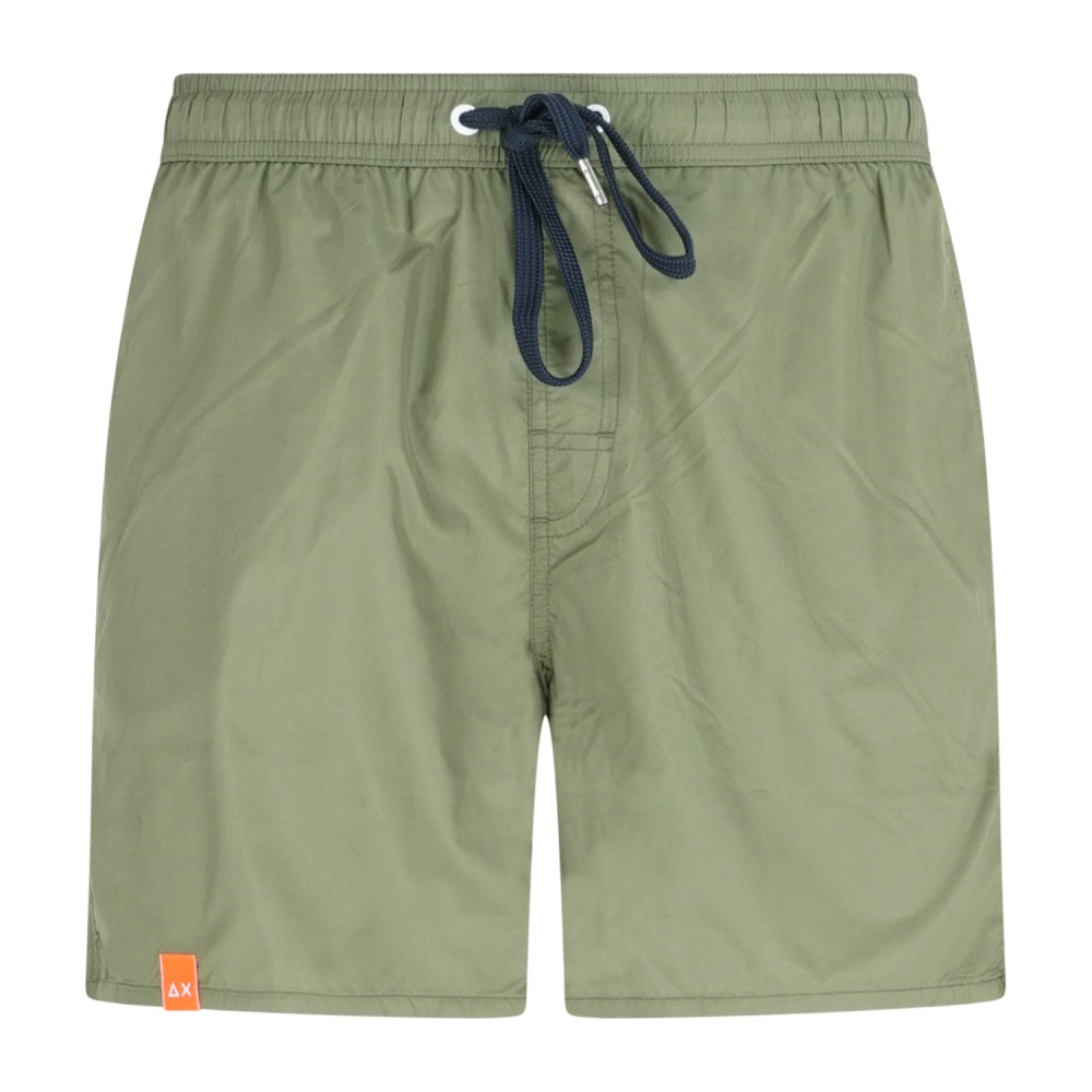 Sun68 - Bermuda mare verde con tecnologia reattiva per uomo | h36114 19militare