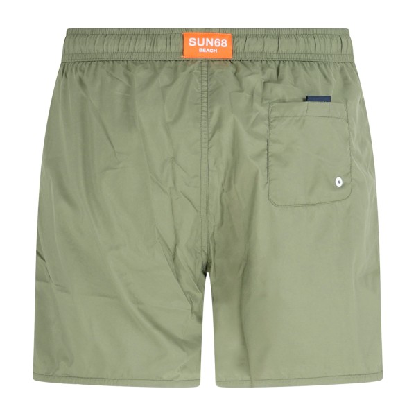 Sun68 - Bermuda mare verde con tecnologia reattiva per uomo | h36114 19militare