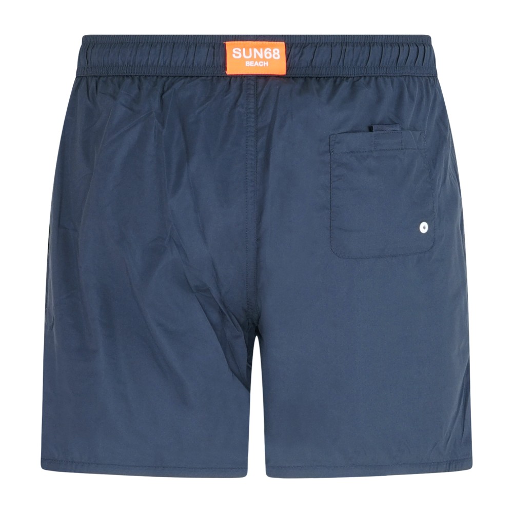Sun68 - Bermuda mare blu con tecnologia reattiva per uomo | h36114 07 navy blu