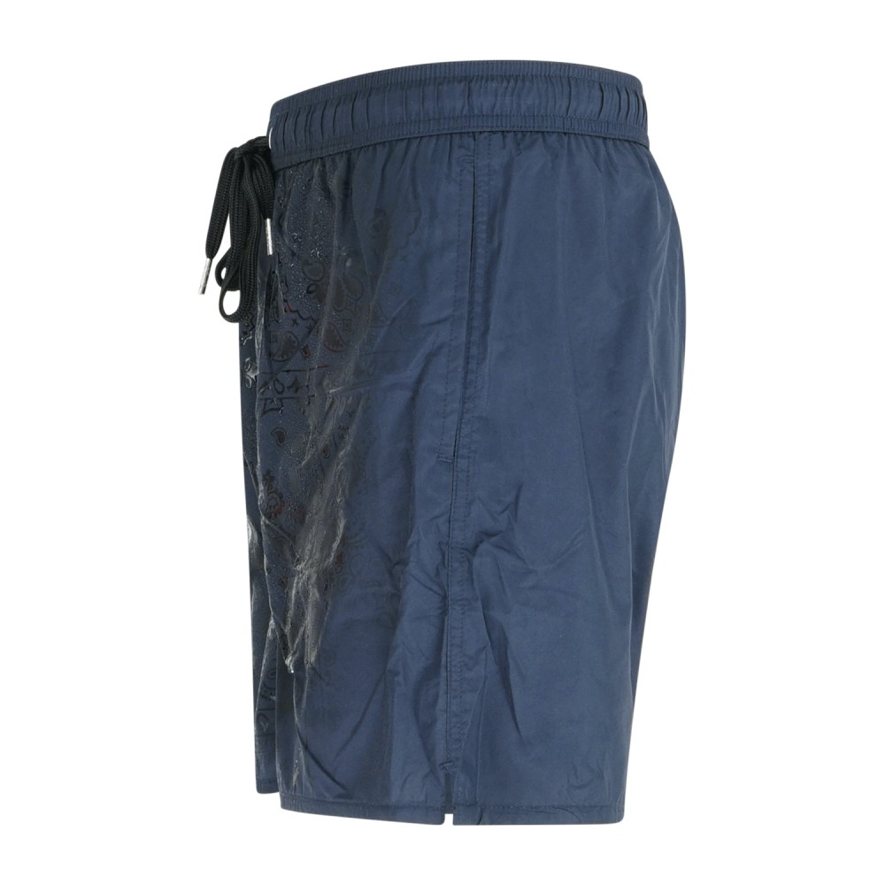 Sun68 - Bermuda mare blu con tecnologia reattiva per uomo | h36114 07 navy blu