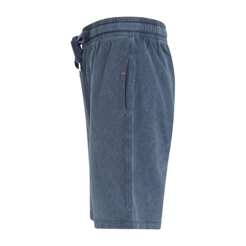 Sun68 - Bermuda blu in cotone con elastico in vita per uomo | f36162 07navy blue 2