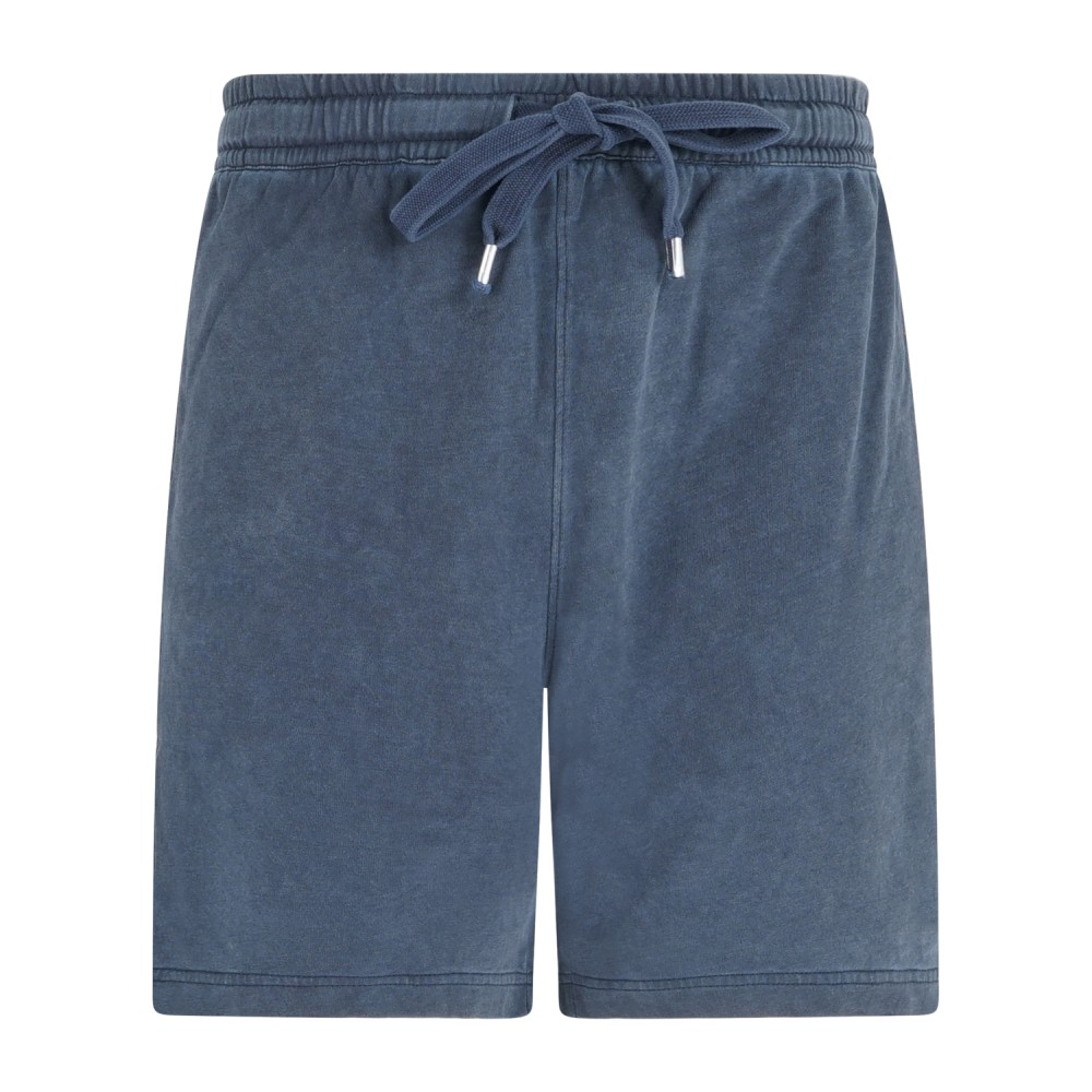 Sun68 - Bermuda blu in cotone con elastico in vita per uomo | f36162 07navy blue