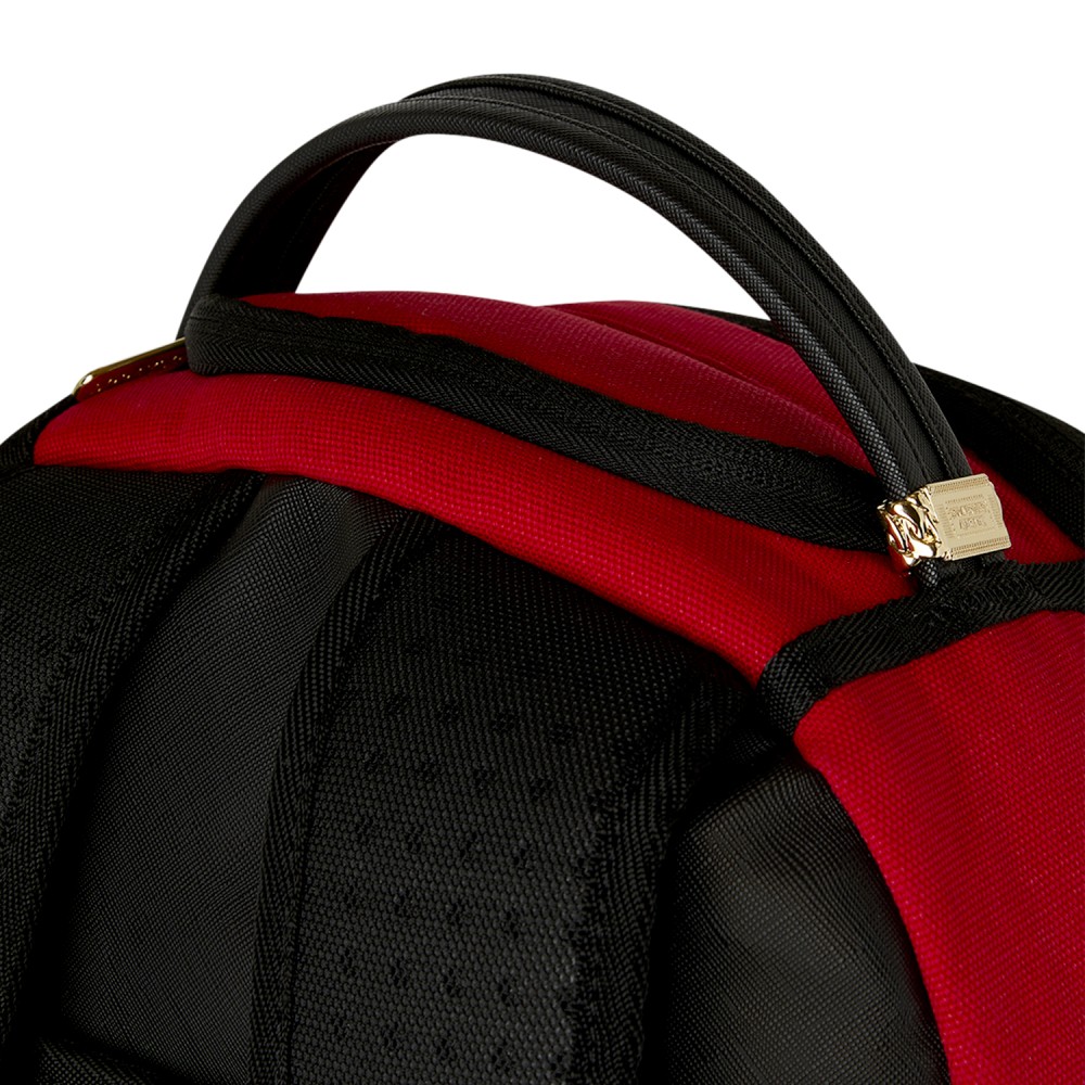 Sprayground - Zaino marrone fantasia check red redemption per uomo | b8571nsz