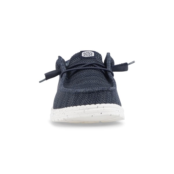 Hey Dude - Slip on blu Wally Stretch Sox elasticizzata ultra leggera per uomo |