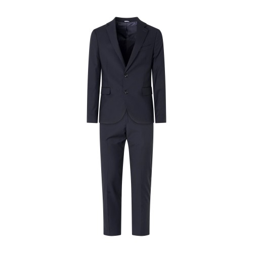 Daniele Alessandrini - Abito blu monopetto sartoria in vestibilità slim per