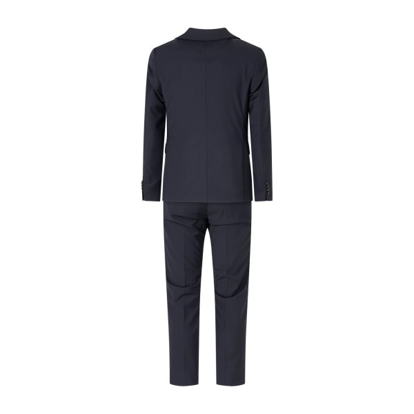 Daniele Alessandrini - Abito blu monopetto sartoria in vestibilità slim per