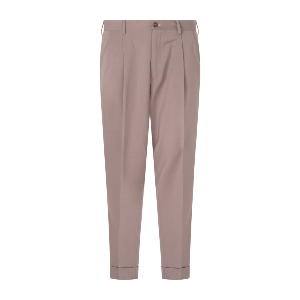 L.B.M. 1911 - Abito rosa Tom doppiopetto con pantalone doppia pince in