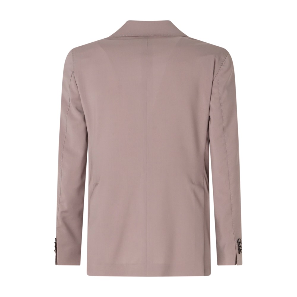L.B.M. 1911 - Abito rosa Tom doppiopetto con pantalone doppia pince in