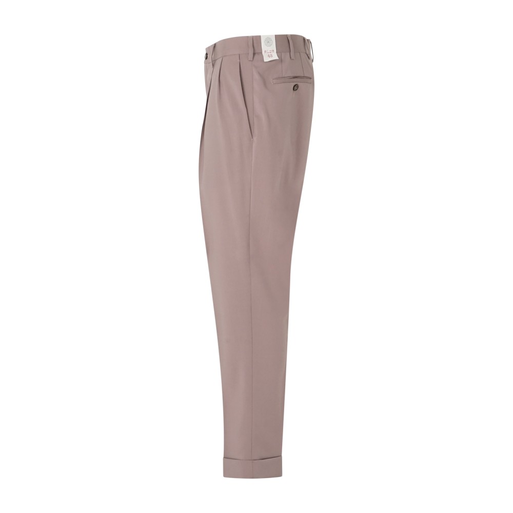 L.B.M. 1911 - Abito rosa Tom doppiopetto con pantalone doppia pince in