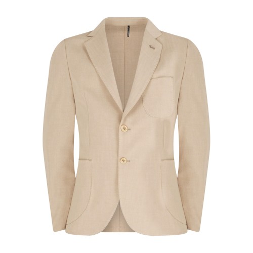 Harmont & Blaine - Giacca beige in tessuto tecnico per uomo | vrq094053582 221