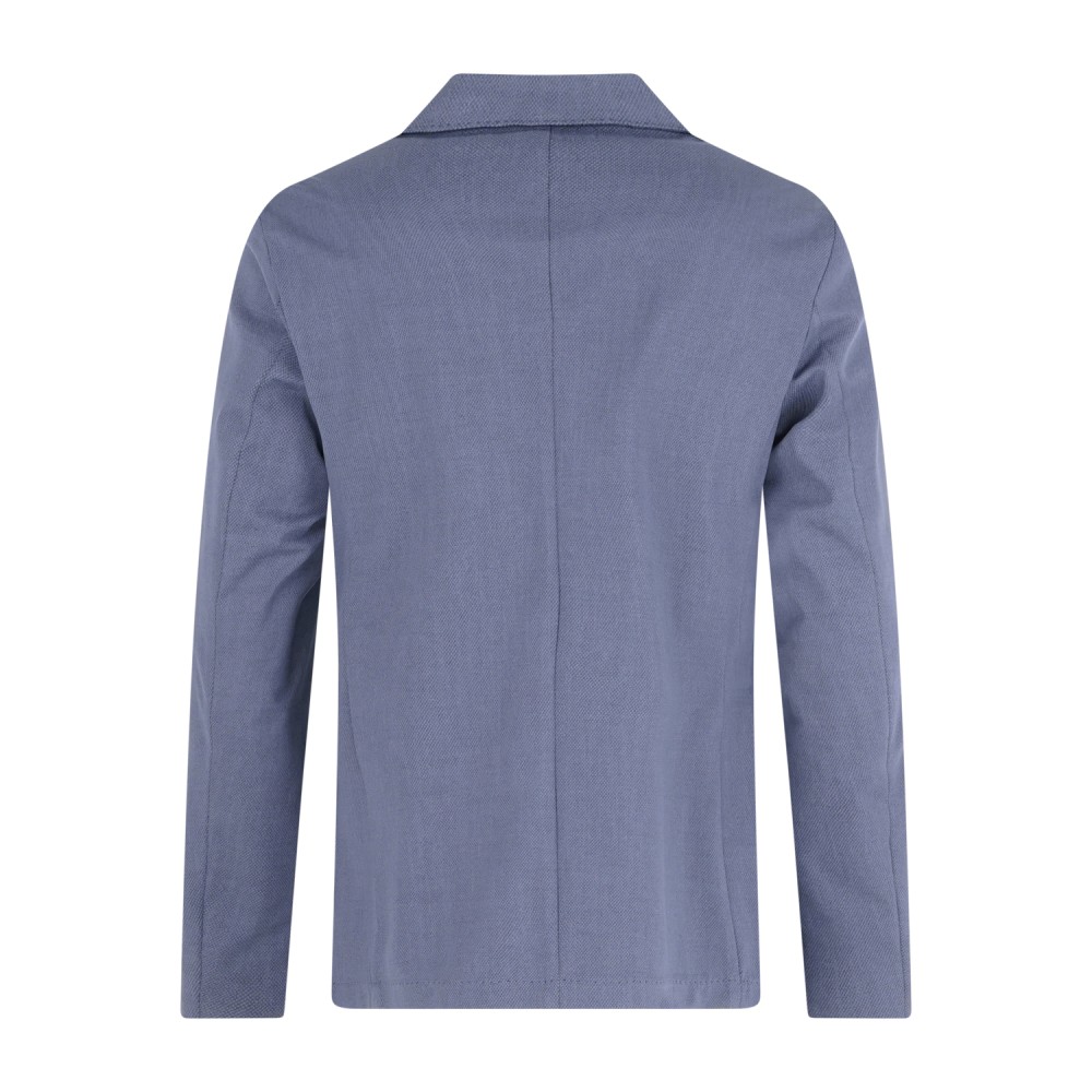 Harmont & Blaine - Giacca blu in tessuto tecnico per uomo | vrq094053582 801 blu